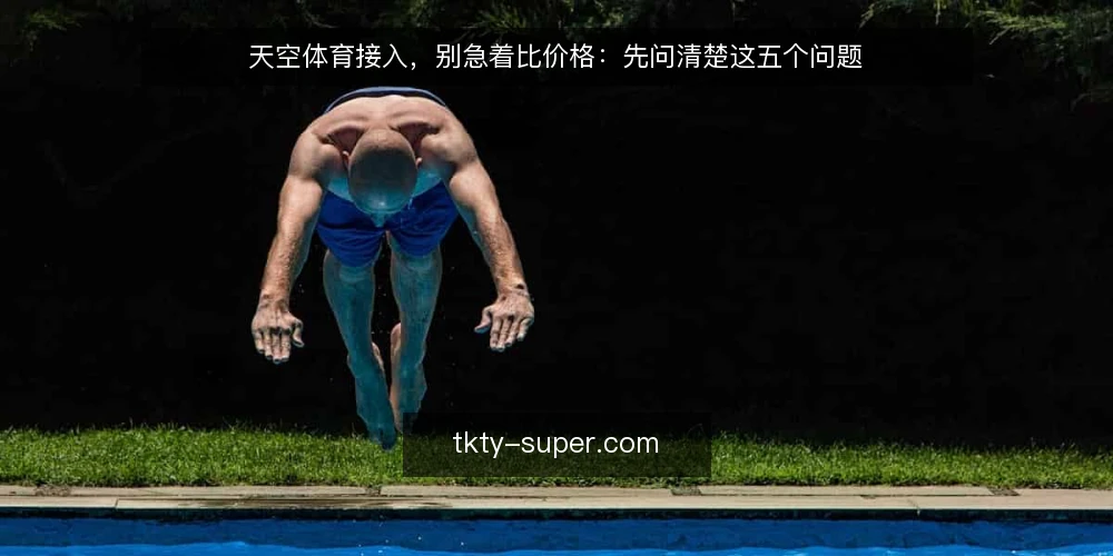 天空体育接入,别急着比价格:先问清楚这五个问题 — 先别比价,先厘清你要解决什么问题 配图